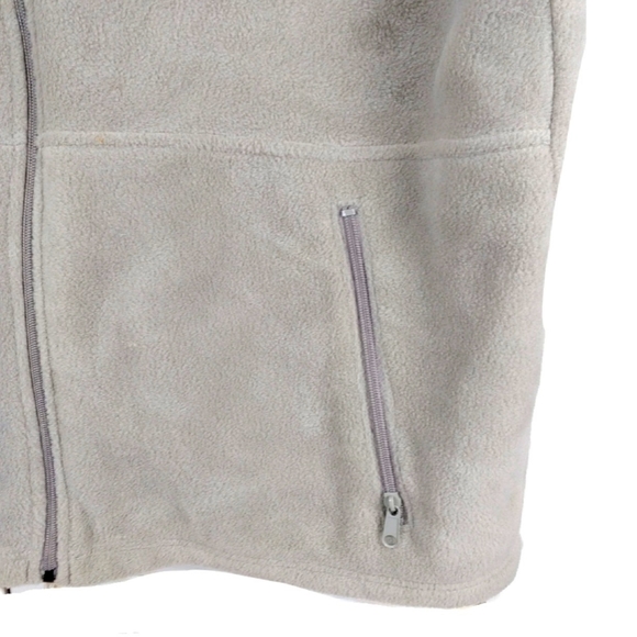 Columbia Men's L Taupe  Fleece Full Zip Winter Warm Vest - Picture 7 of 9